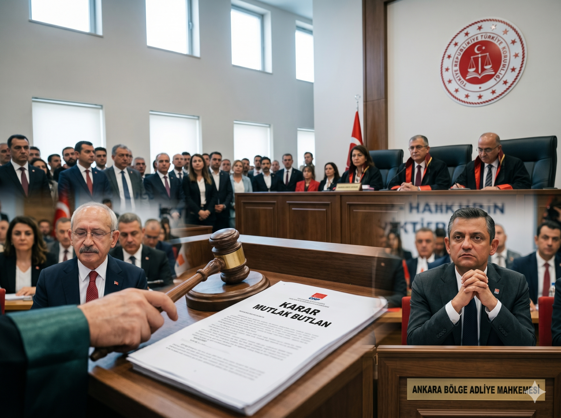 CHP KURULTAYI İPTAL EDİLDİ