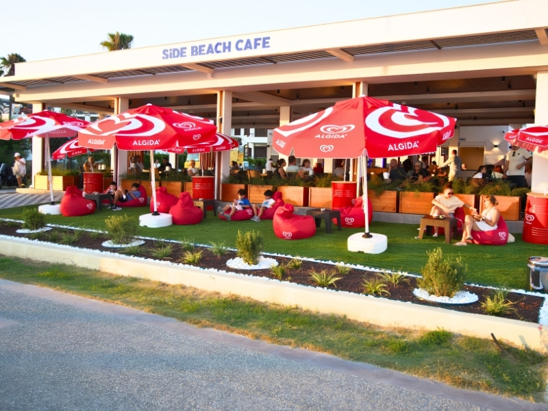 SİDE BEACH CAFE HİZMETE AÇILDI