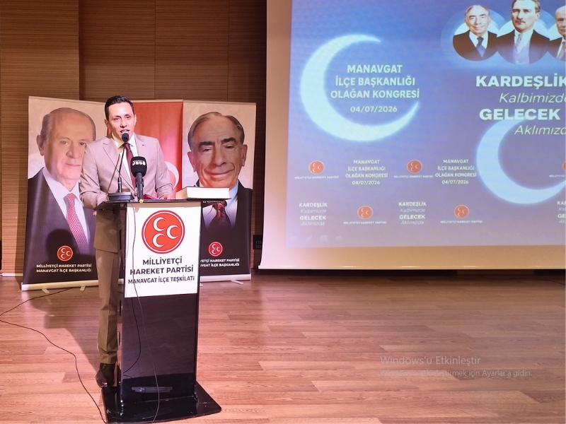 MHP Manavgat’ta Coşkulu Kongre