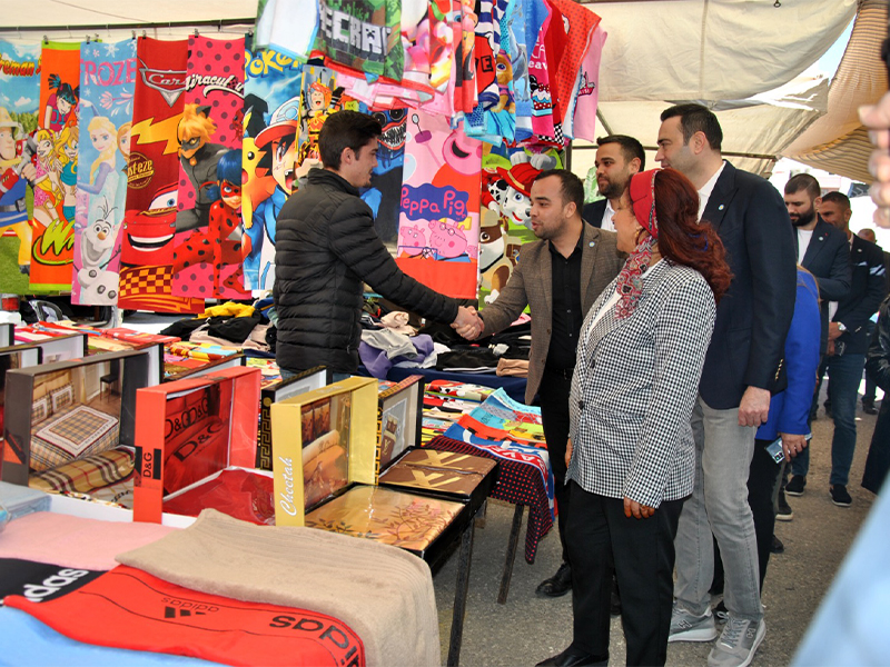 BAŞKAN ERGEN  “PAZARCI ESNAFI DA, VATANDAŞ DA ZOR DURUMDA”