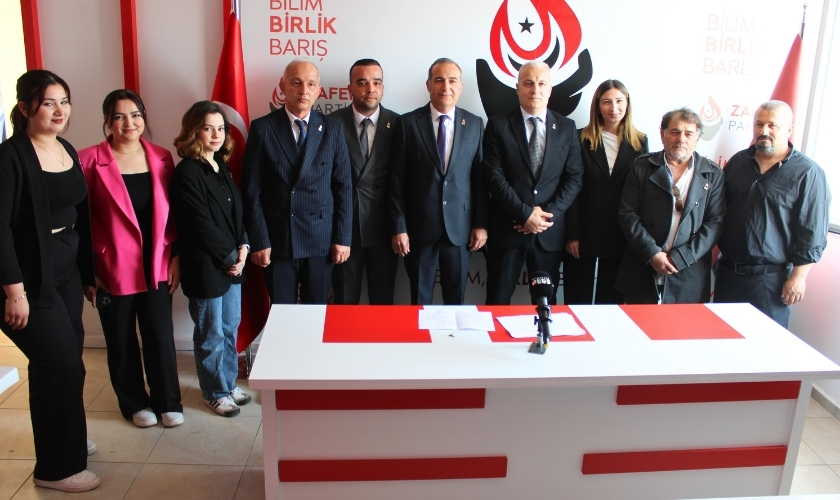 ZAFER PARTİSİNE TOPLU KATILIM